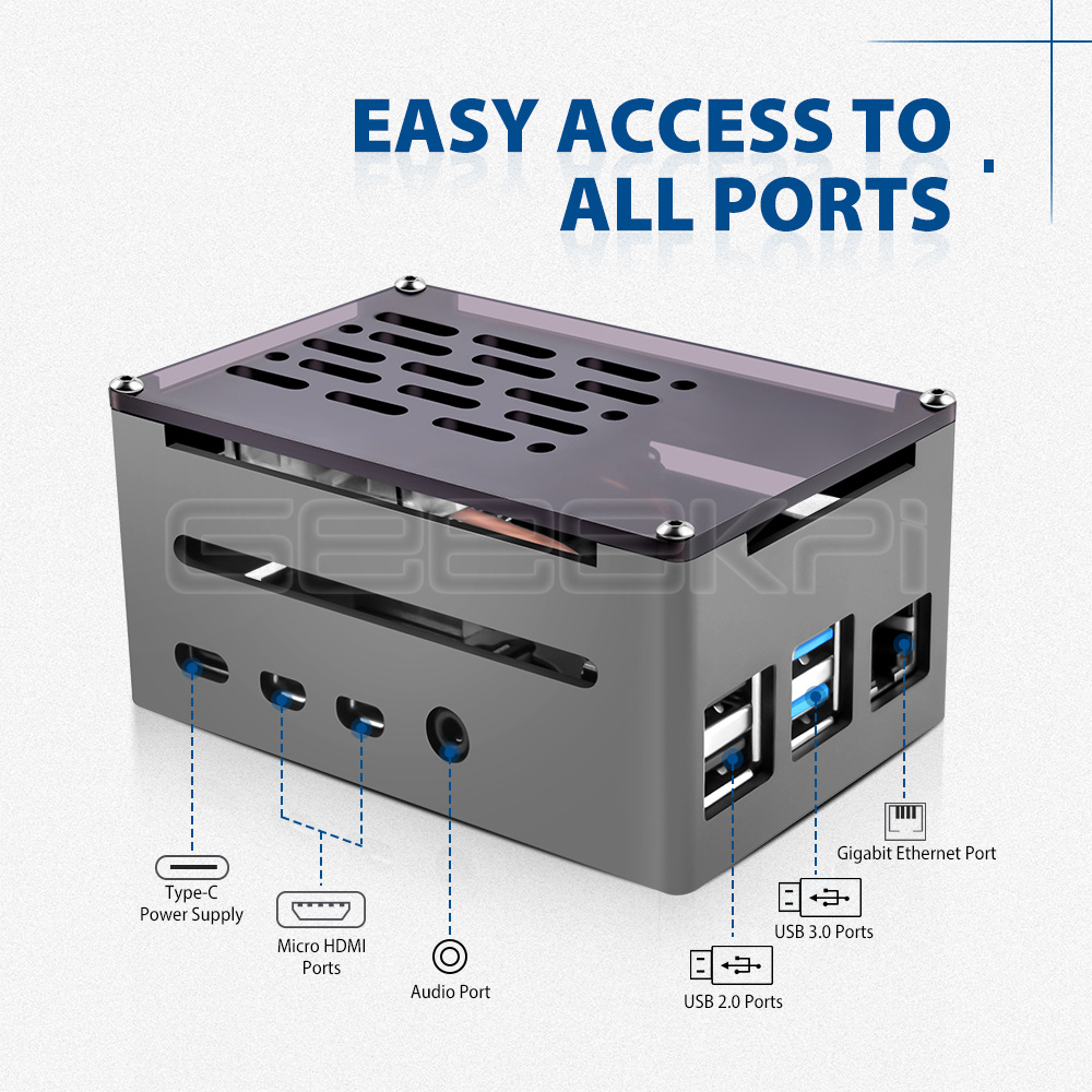 GeeekPi Aluminium-Ziegelgehäus – Argon One V3 M.2 Nvme Case Bewertung und Preis