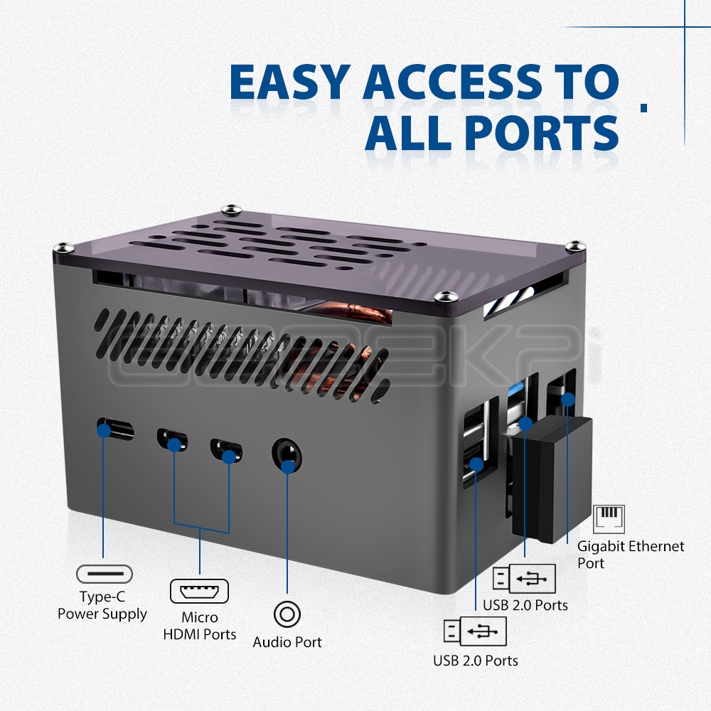 GeeekPi Aluminium-Ziegelgehäus – Argon One V3 M.2 Nvme Case Bewertung und Preis